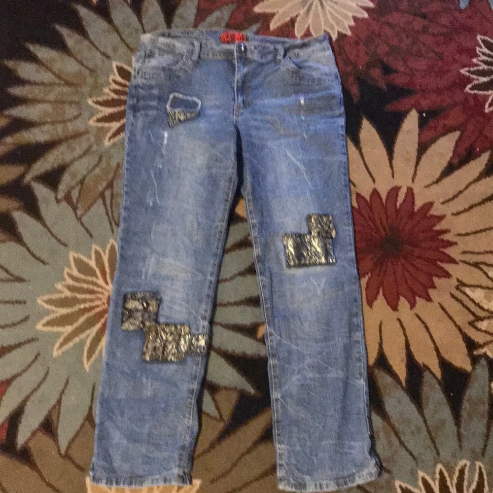 Patchwork Jeans